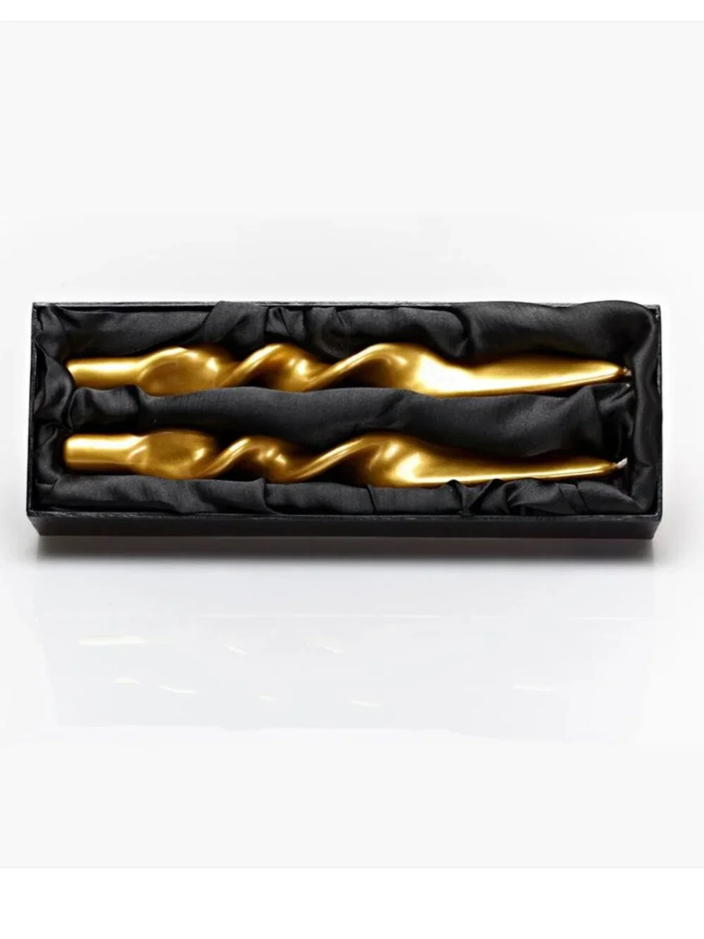 Graziani Twist Candles in Gold
